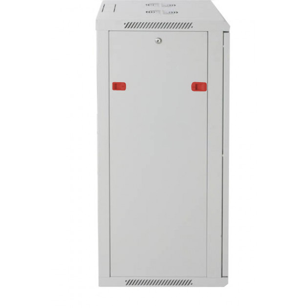 Armadio Rack 19'' a muro 20 unità sezione unica prof. 450mm Grigio INTELLINET - immagine 3