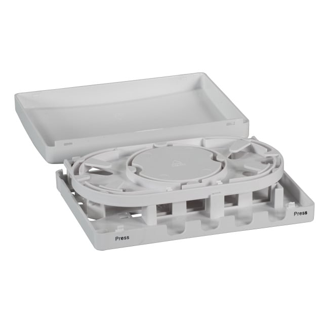 Scatola di connessione indoor FTTH per 4 fibre, 4 adattatori, IP20 OEM - immagine 3