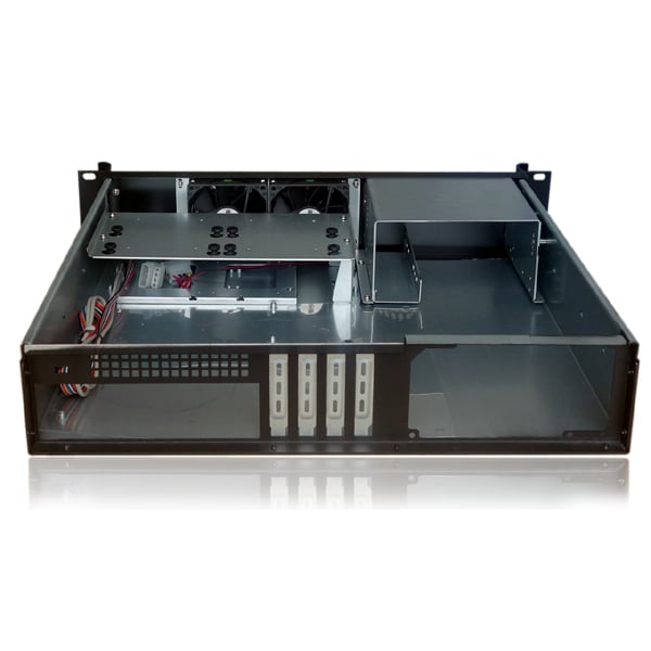 Chassis Industriale Rack 19''/Desktop 2U Ultra-compatto TECHLY - immagine 3