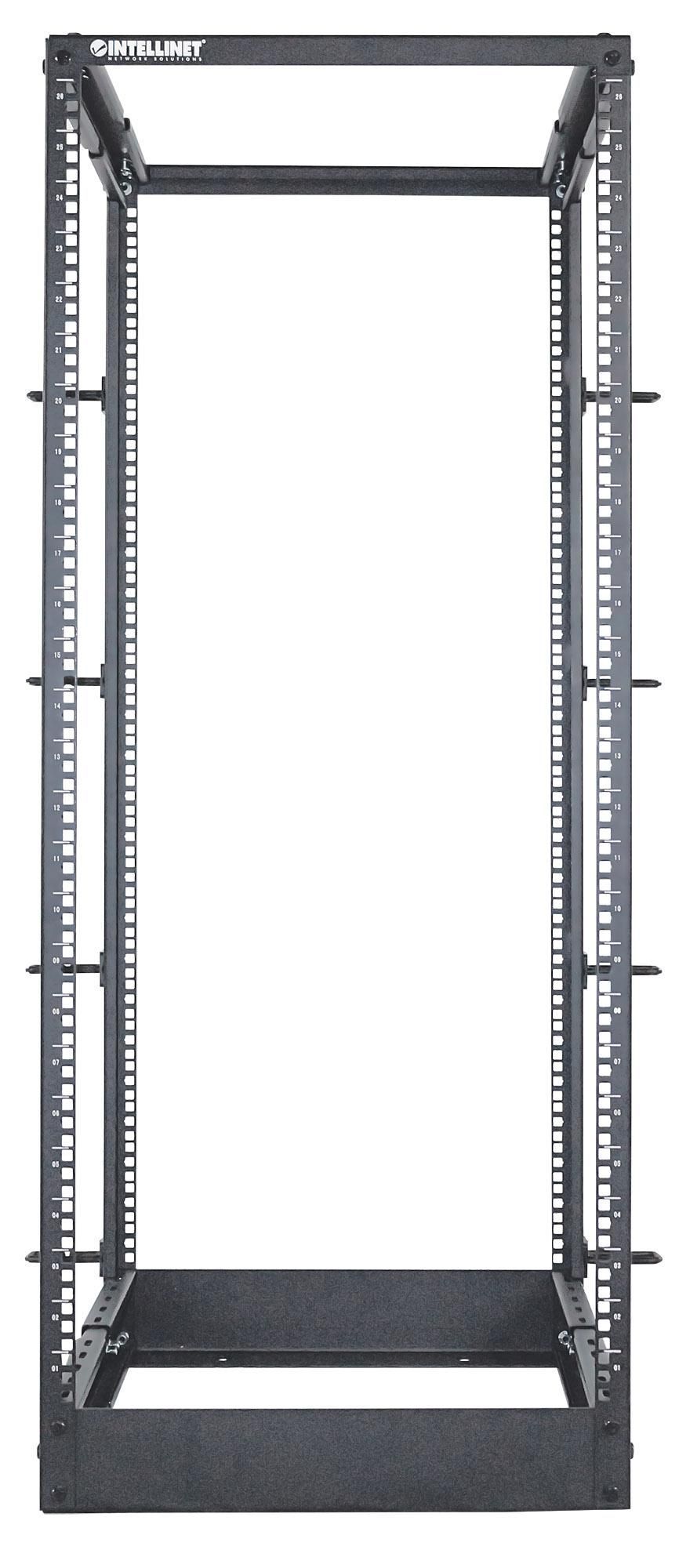 Open Frame Rack 19'' 4 Montanti 26U con profondità regolabile INTELLINET - immagine 3