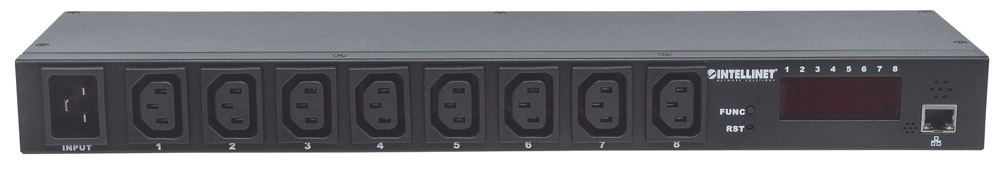 Multipresa intelligente per rack 19'' 8 porte INTELLINET - immagine 3