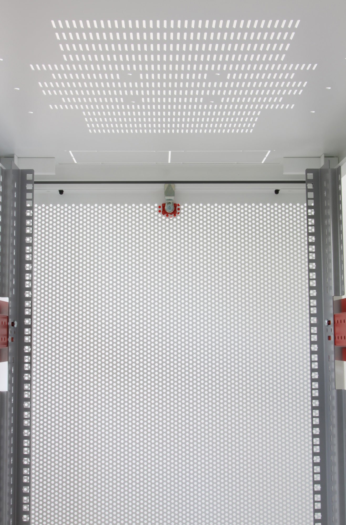 Armadio Server Rack 19'' 600x1000 42 Unita' Bianco serie IdealNET TECHLY PROFESSIONAL - immagine 3