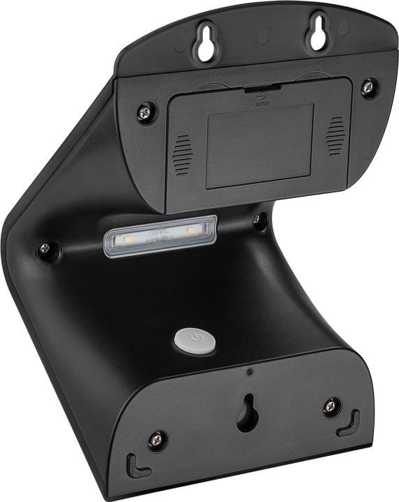 Lampada LED Solare a Muro 3,2W IP65 Sensore di Movimento Nero GOOBAY - immagine 3