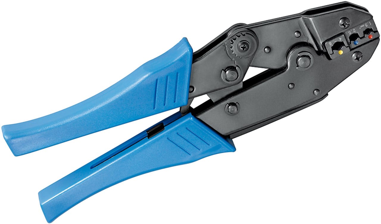 Pinza Crimpare per Capicorda Crimpatrice Terminali Isolati 1.5-6.0 mm² FIXPOINT - immagine 3