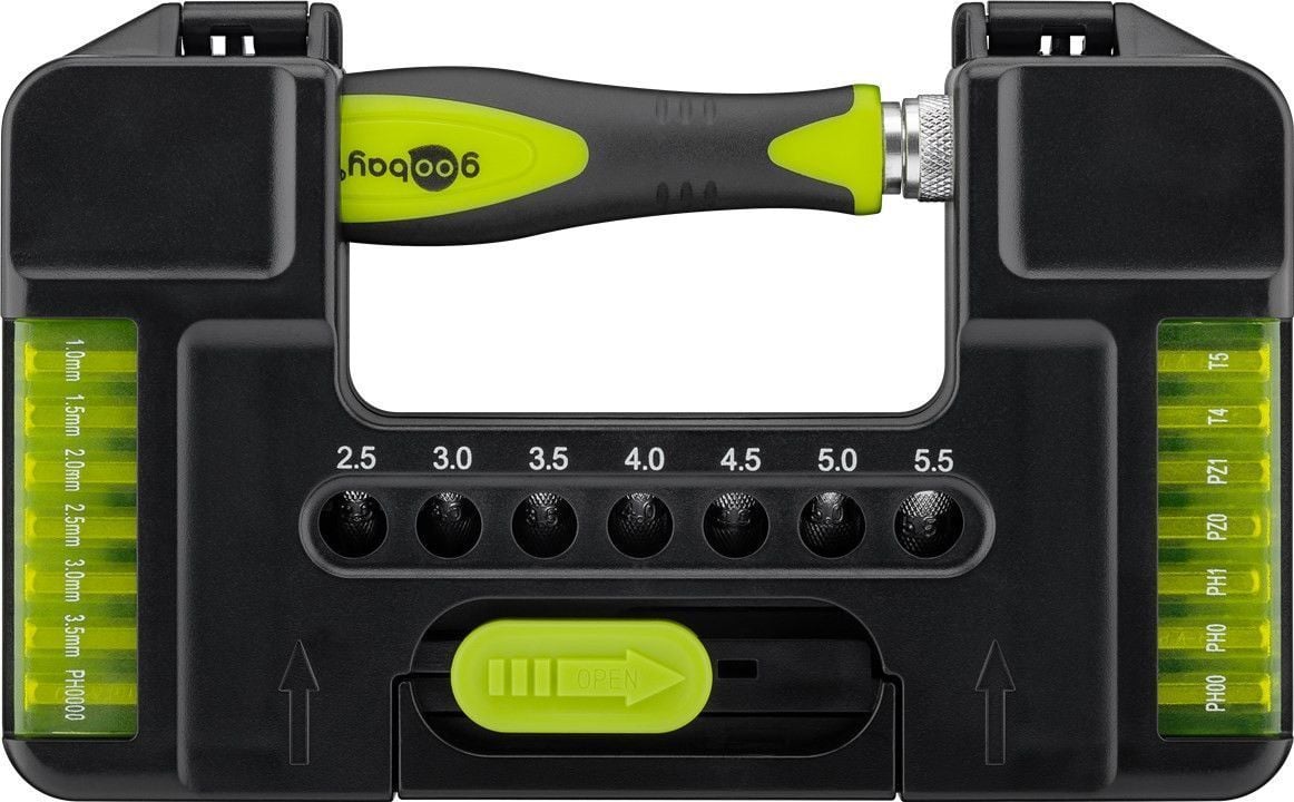 Kit Mini Valigetta 37 Cacciaviti di Precisione GOOBAY - immagine 3