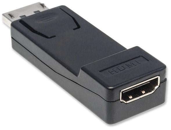 Adattatore DisplayPort DP Maschio HDMI Femmina MANHATTAN - immagine 3