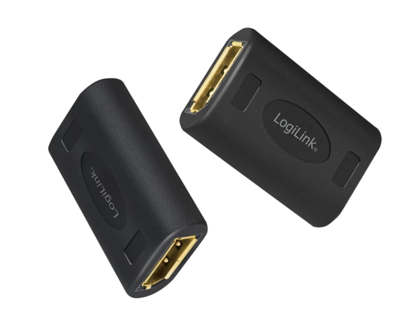 Extender Ripetitore DisplayPort DP F a DP F UHD 8K@60Hz Nero LOGILINK - immagine 2