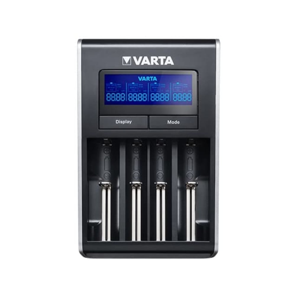 Caricabatterie LCD Dual Tech Charger Ni-MH Li-ioni e dispositivi USB VARTA - immagine 3