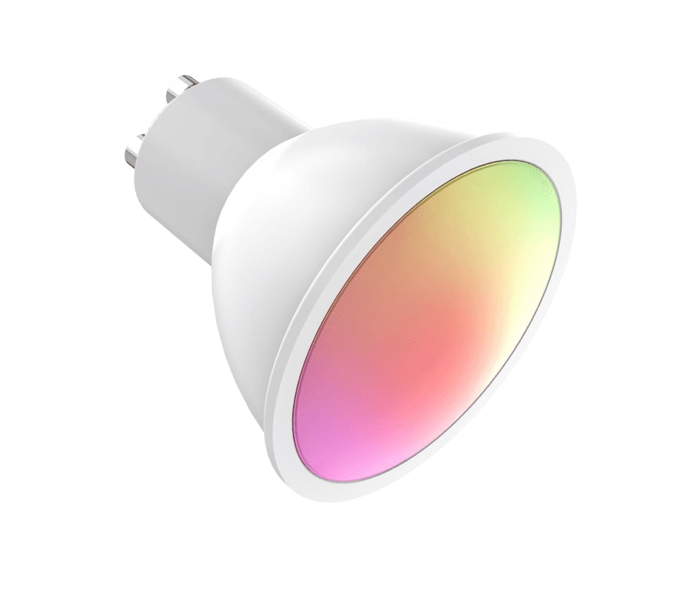 Lampadina LED GU10 400lm Smart Controllo Vocale Alexa, R9076 Classe F WOOX - immagine 3