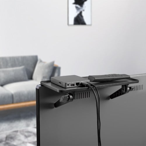 Mensola per decoder e telecomandi per Schermo TV TECHLY - immagine 3