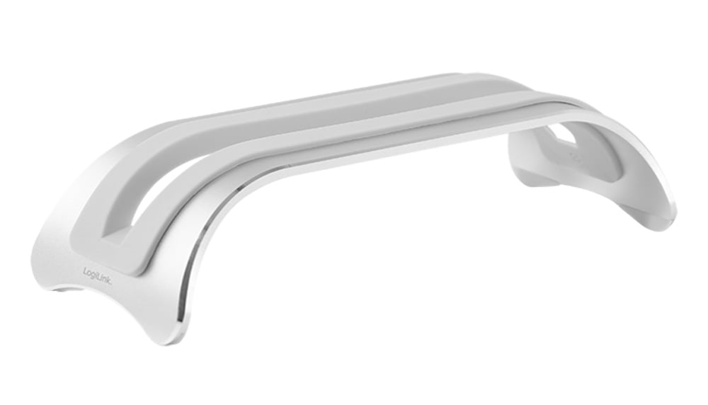 Supporto Notebook Verticale per MacBook 11''-15'' in Alluminio con 3 inserti di regolazione intercambiabili LOGILINK - immagine 2