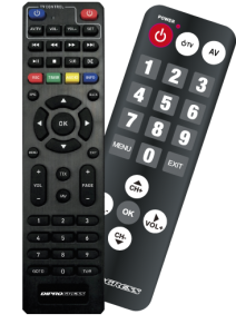 Decoder Ricevitore Digitale Terrestre DVB-T2 HEVC Main10 con doppio telecomando OEM - immagine 2