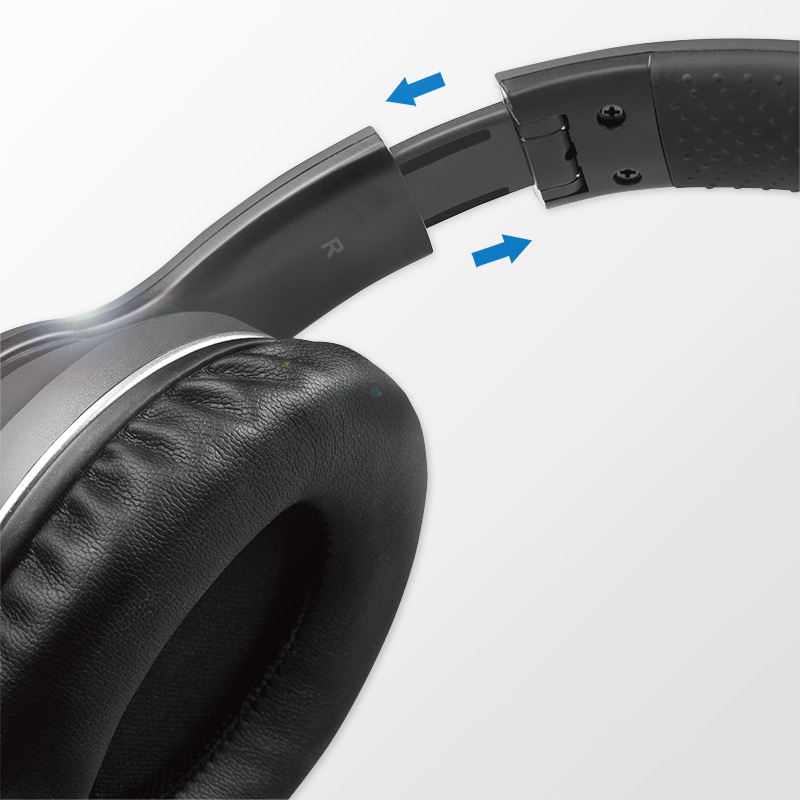 Cuffia Bluetooth a cancellazione attiva del rumore ANC LOGILINK - immagine 3