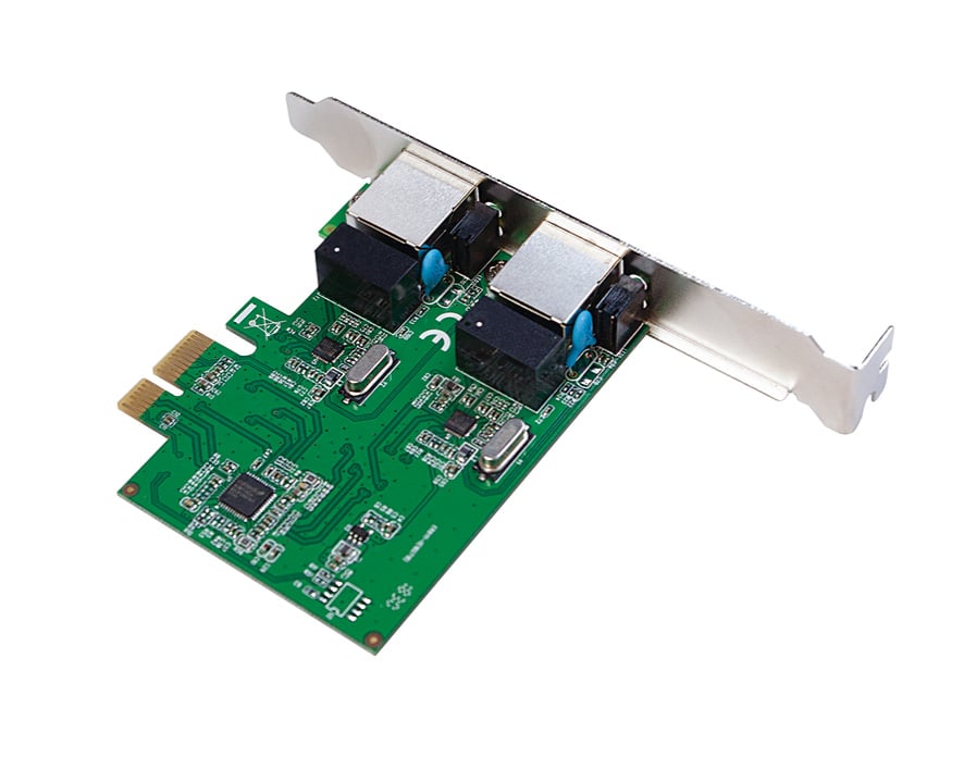 Scheda di rete 2 porte Gigabit PCI Express LOGILINK - immagine 3