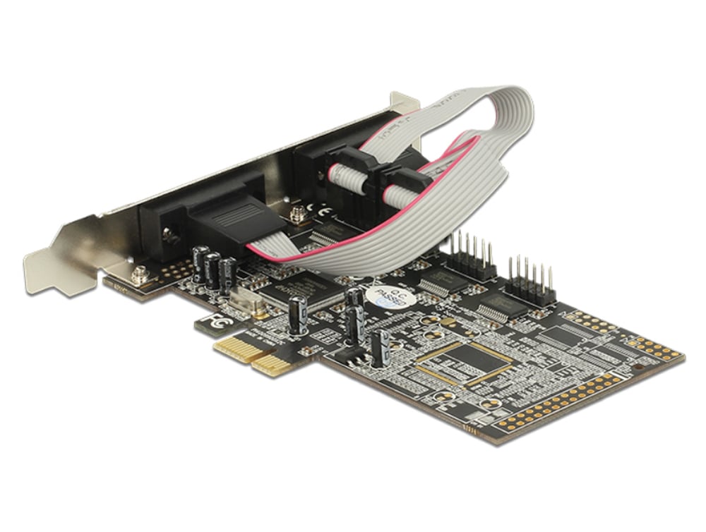 Scheda PCI Express 4 Porte Seriali RS-232 DELOCK - immagine 3