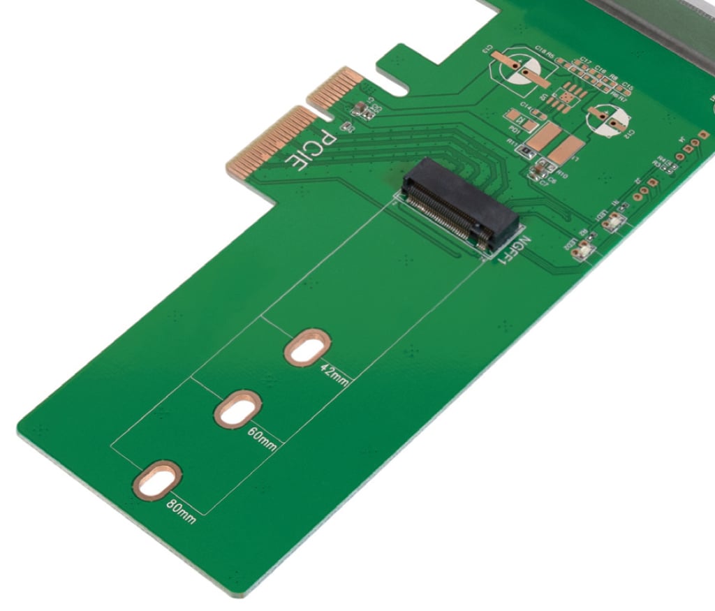 Adattatore da PCIe a M.2 PCIe SSD per SSD PCIe NVMe LOGILINK - immagine 3