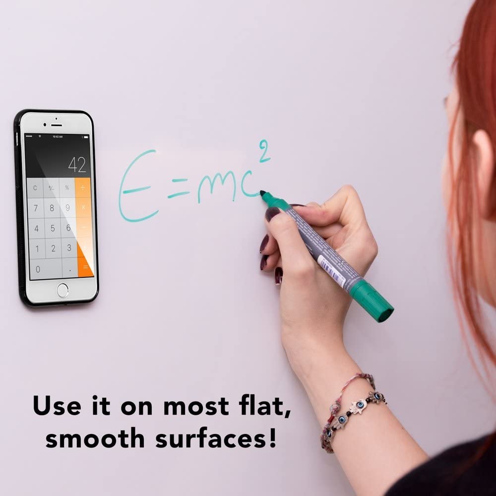 Supporto Smartphone Universale Adesivo Grip Phone con Stand Fumo Bianco FONTASTIC - immagine 3
