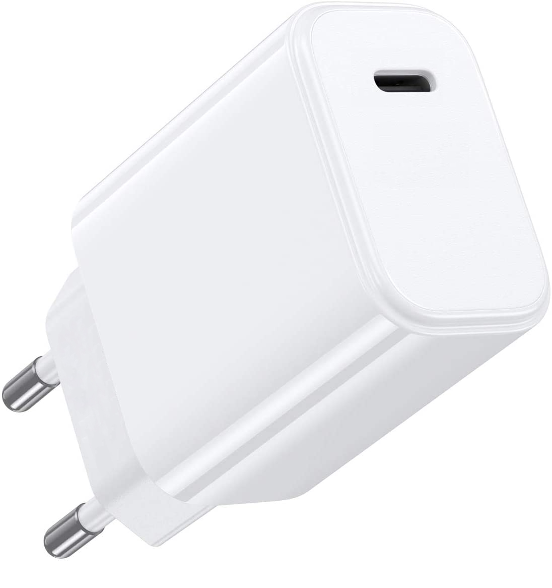 Caricabatterie USB-C™ 25W Ricarica Rapida Bianco FONTASTIC - immagine 3