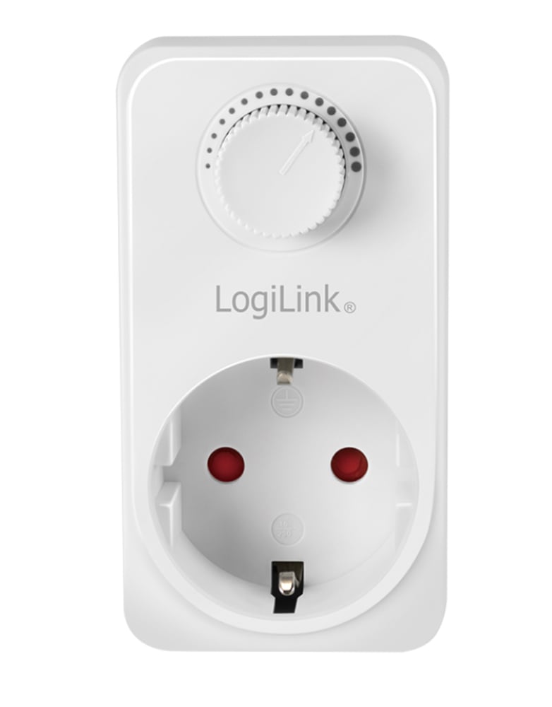 Adattatore Presa con Dimmer 1x CEE 7/3 IP20 LOGILINK - immagine 3
