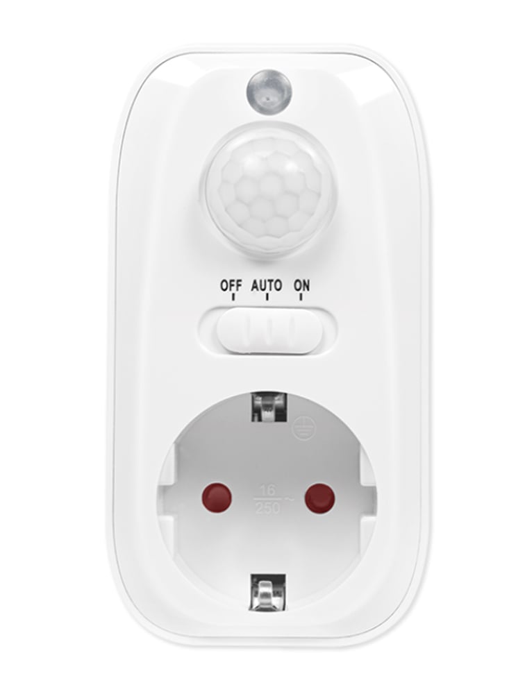 Adattatore Presa con Rilevatore di Movimento PIR 1x CEE 7/3 IP20 LOGILINK - immagine 3