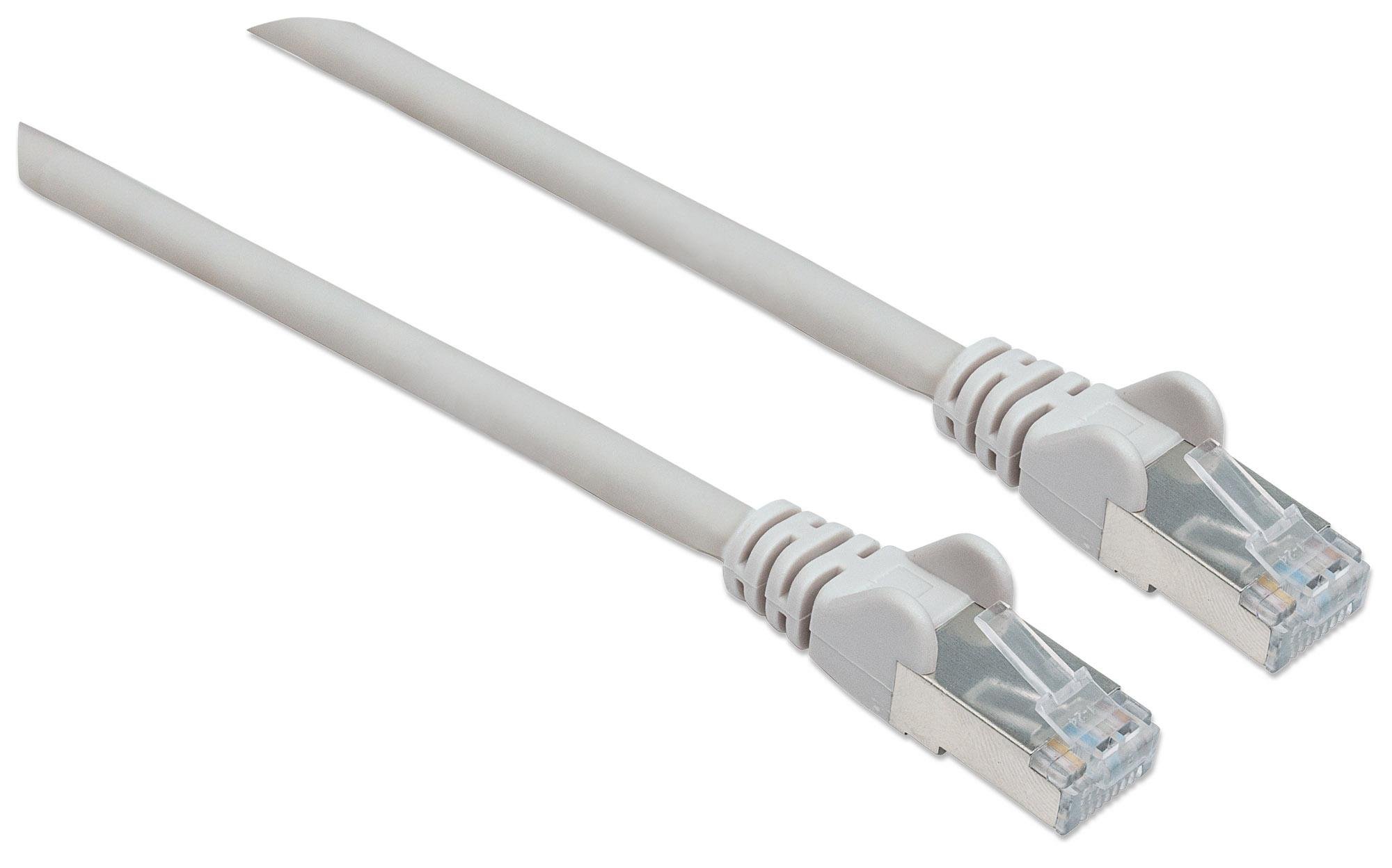 Cavo di rete Patch in rame Cat. 6A Grigio SFTP 0,15 m INTELLINET - immagine 3