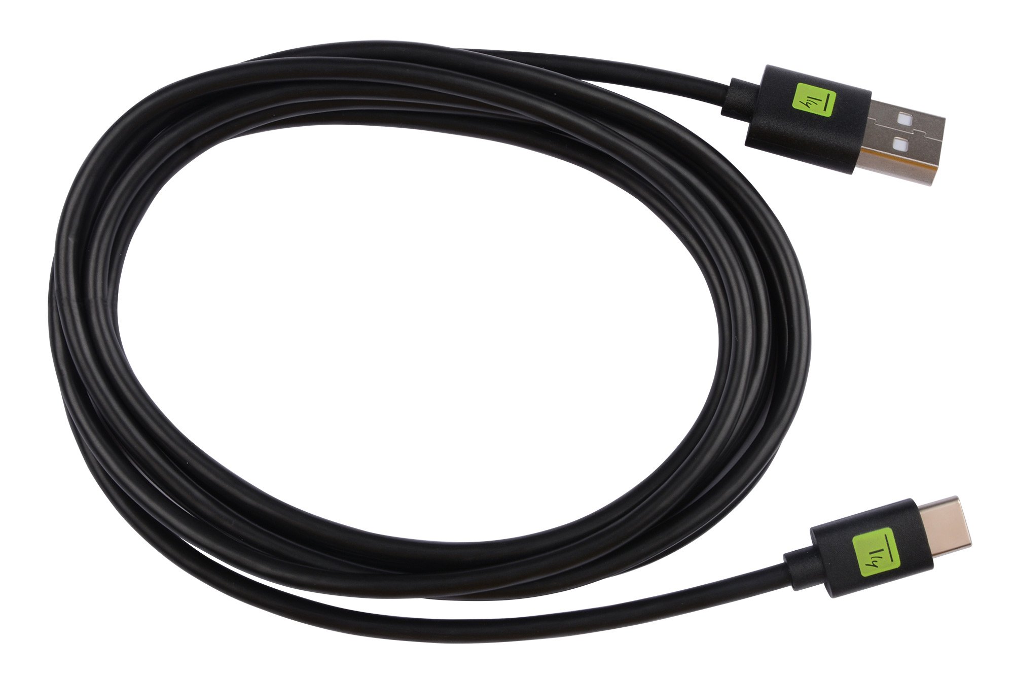 Cavo USB A Maschio 2.0 / USB-C™ Maschio 2m Nero TECHLY - immagine 3