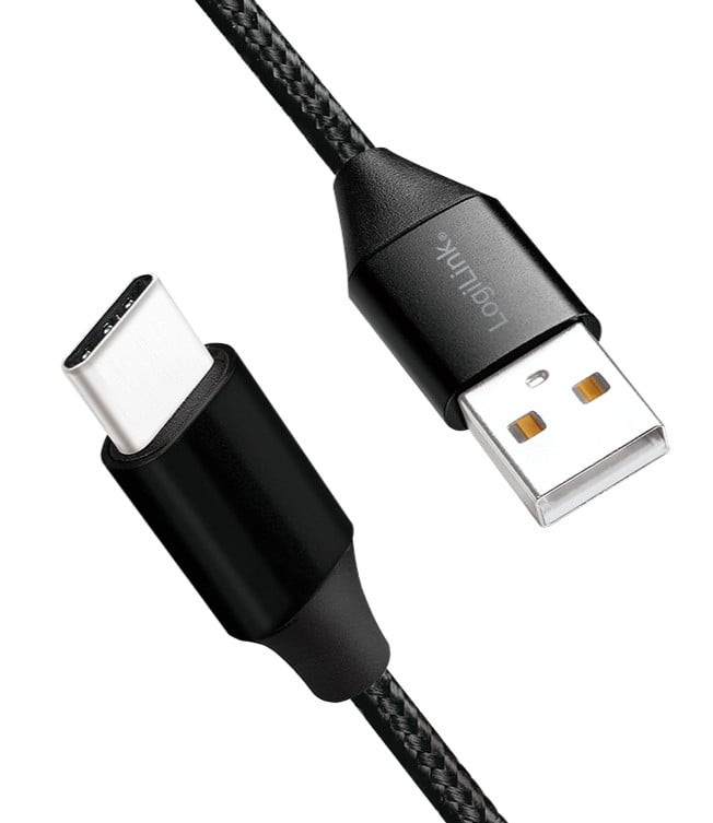 Cavo HighSpeed USB-C™ Maschio/USB-A Maschio 1m Nero LOGILINK - immagine 2