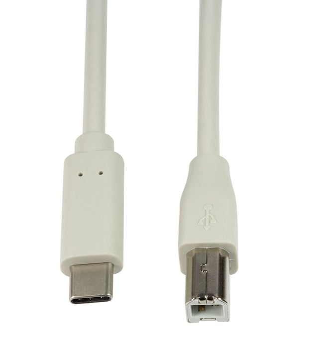 Cavo HighSpeed USB-C™ Maschio/USB-B Maschio 1m Grigio LOGILINK - immagine 2