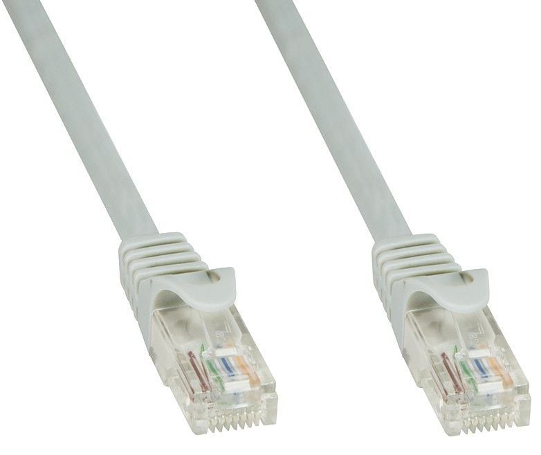 Cavo di Rete Patch in Rame Cat.6 Grigio UTP 1m TECHLY PROFESSIONAL - immagine 3