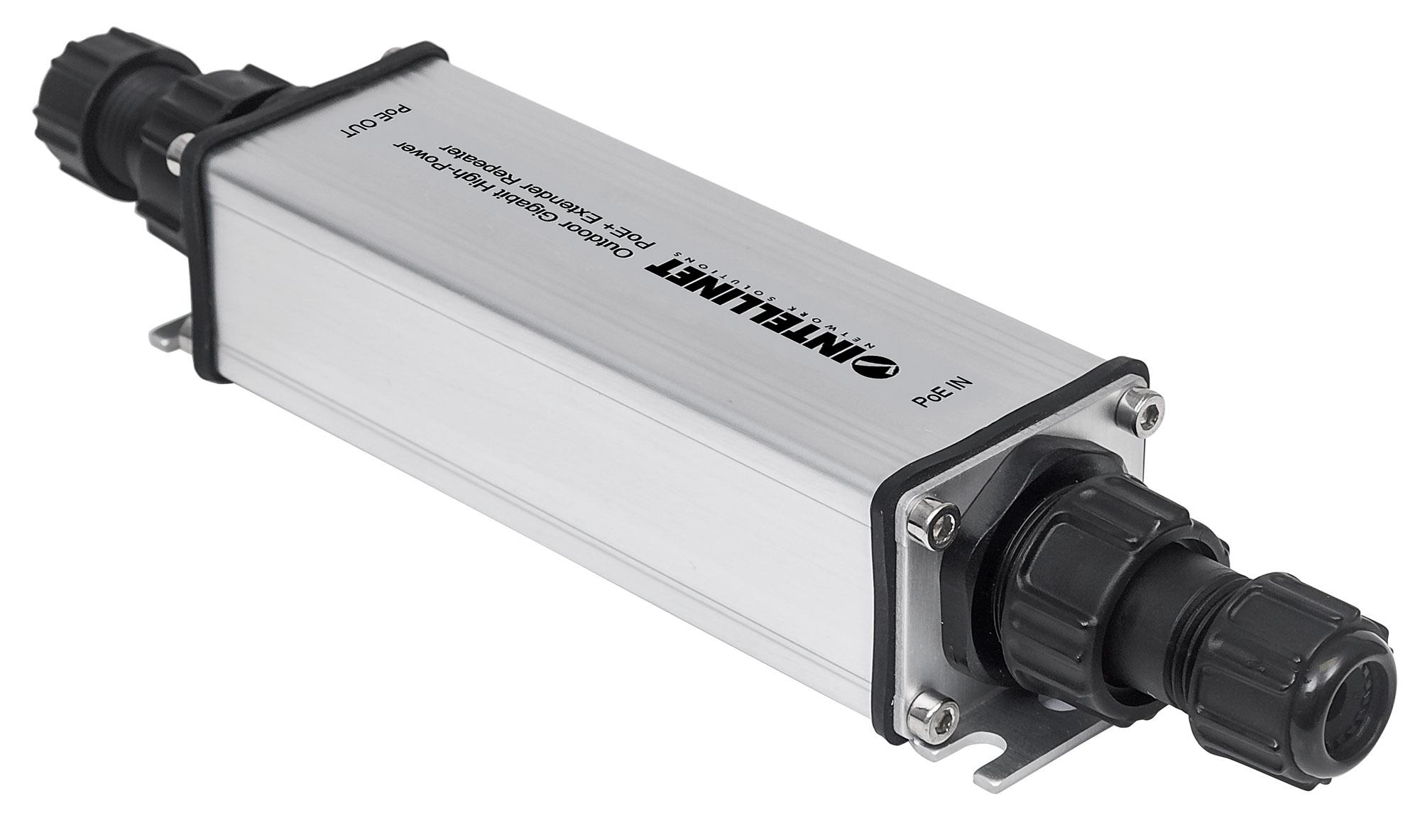 Extender Repeater PoE+ Gigabit High-Power per Esterno INTELLINET - immagine 3