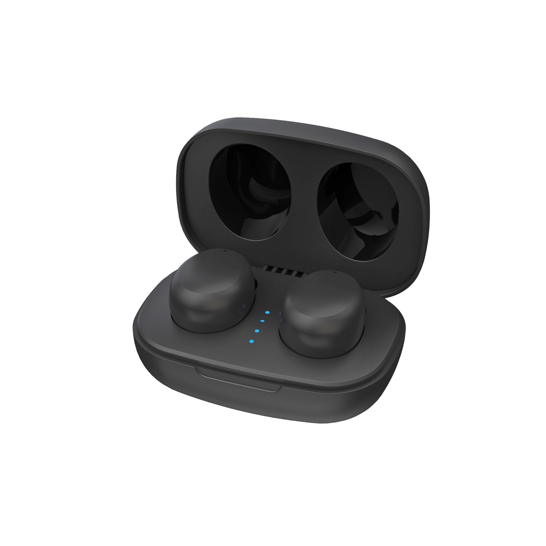 Auricolari Bluetooth v5.1 con Custodia di Ricarica Nero SBOX - immagine 3