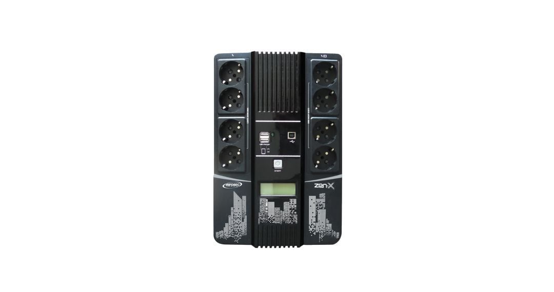 Gruppo di Continuità UPS 1000VA Line Interactive con AVR INFOSEC - immagine 3