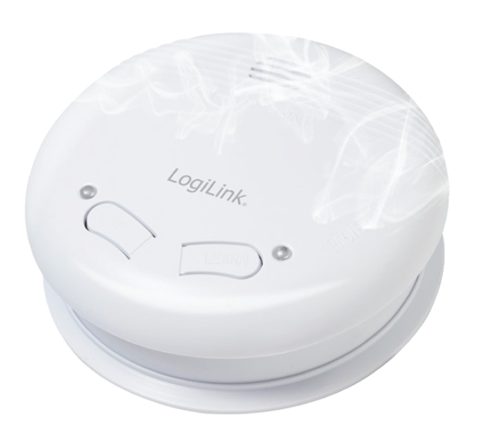 Sensore Wireless Rilevatore di Fumo LOGILINK - immagine 2