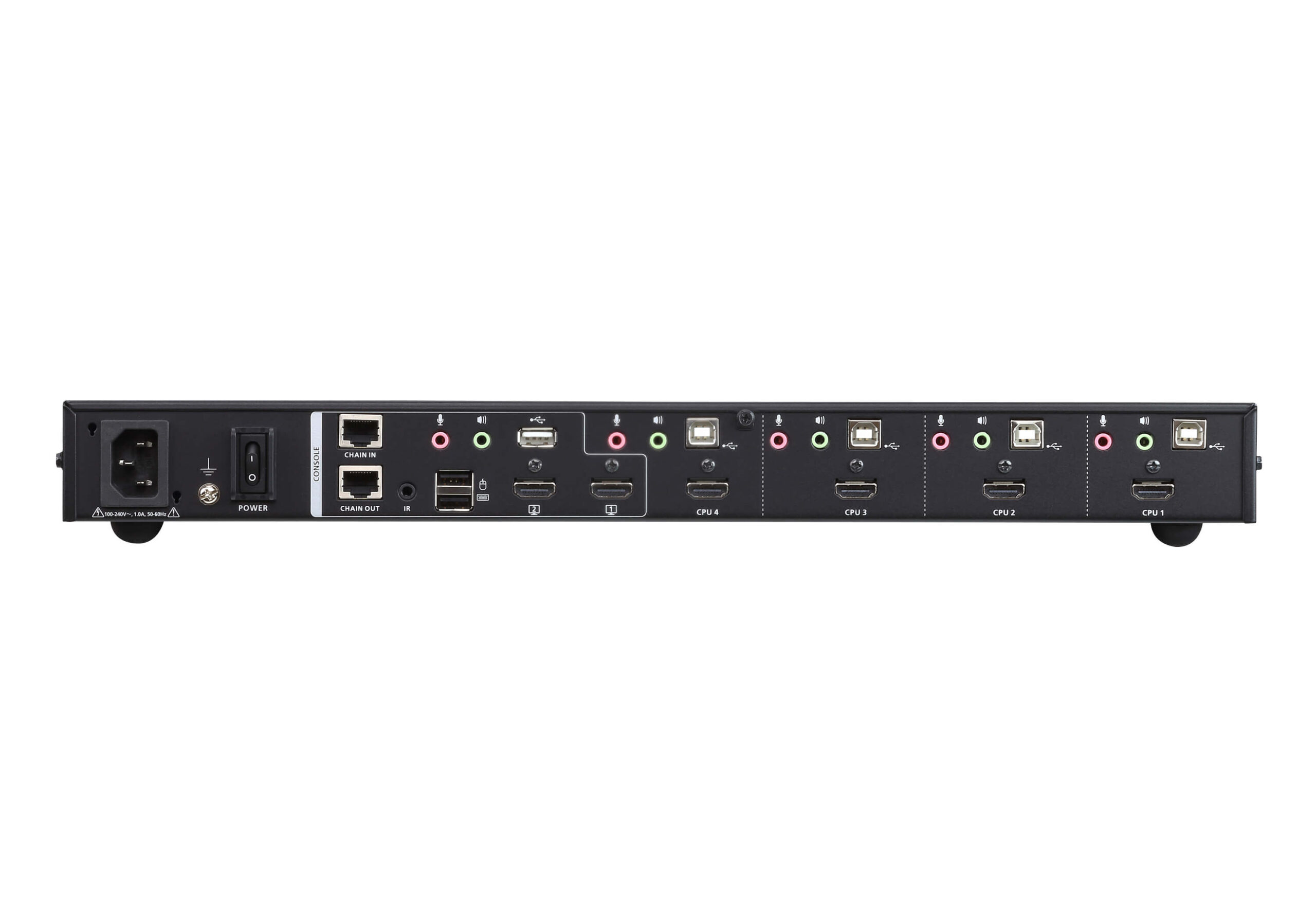 Switch KVMP Multi-Visualizzazione USB 4K HDMI a 4 porte, CM1284 ATEN - immagine 3