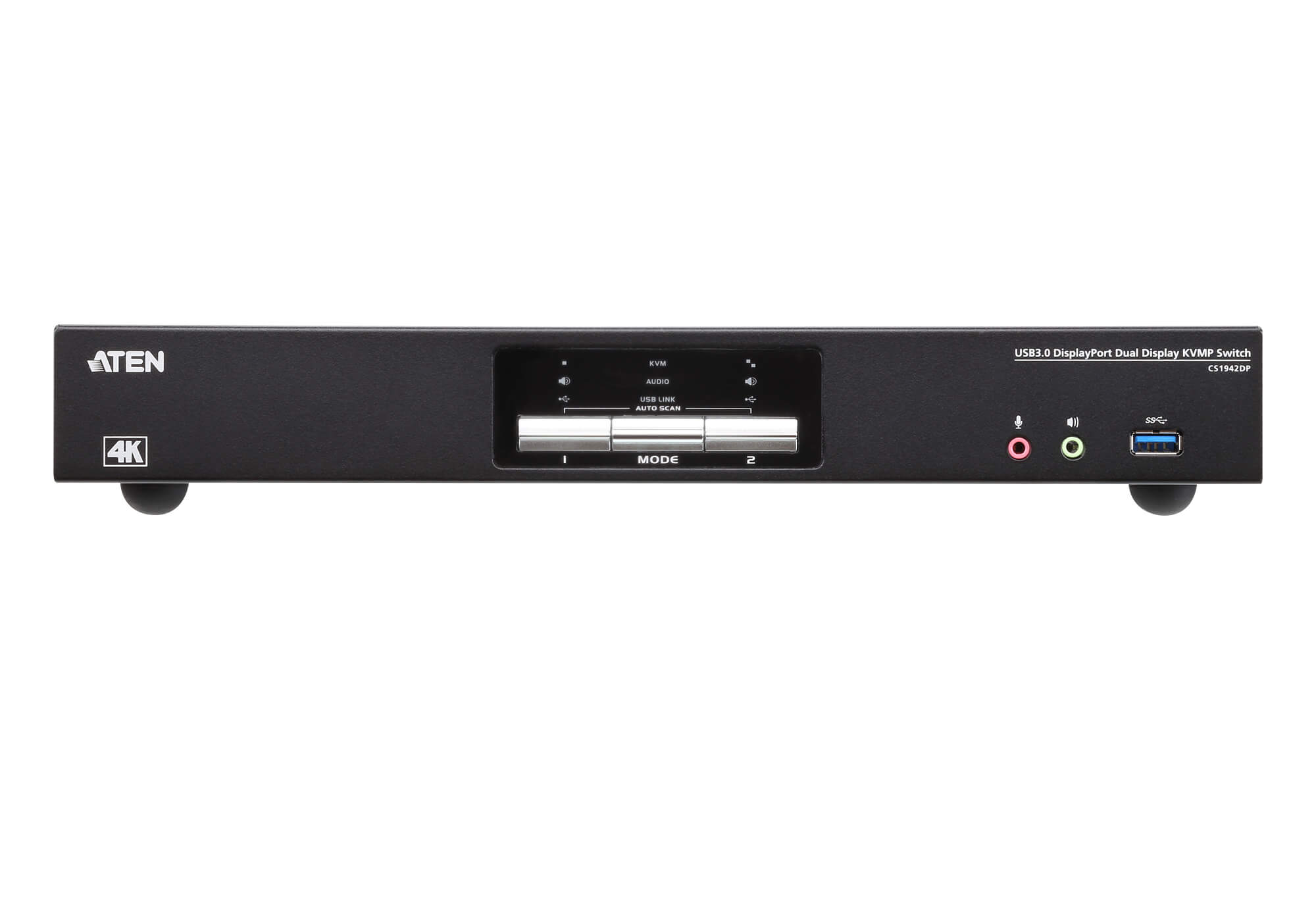 Switch KVMP Schermo Doppio USB3.0 4K DisplayPort 2 porte, CS1942DP ATEN - immagine 3