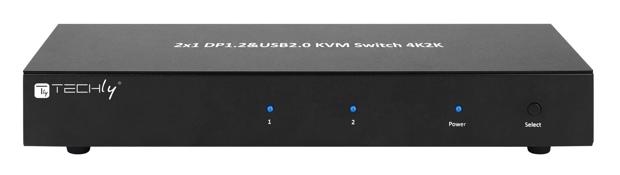 Switch KVM 2 porte DisplayPort1.2 per doppio Monitor TECHLY - immagine 2