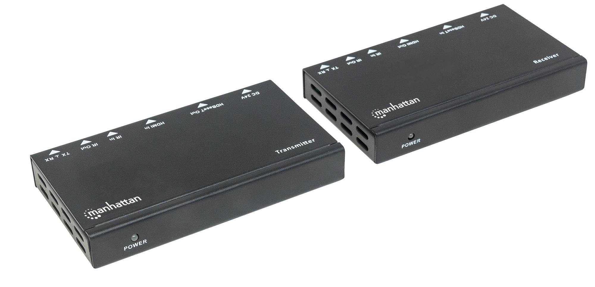 Amplificatore HDMI HDBaseT Tramite Kit di Espansione Ethernet MANHATTAN - immagine 3