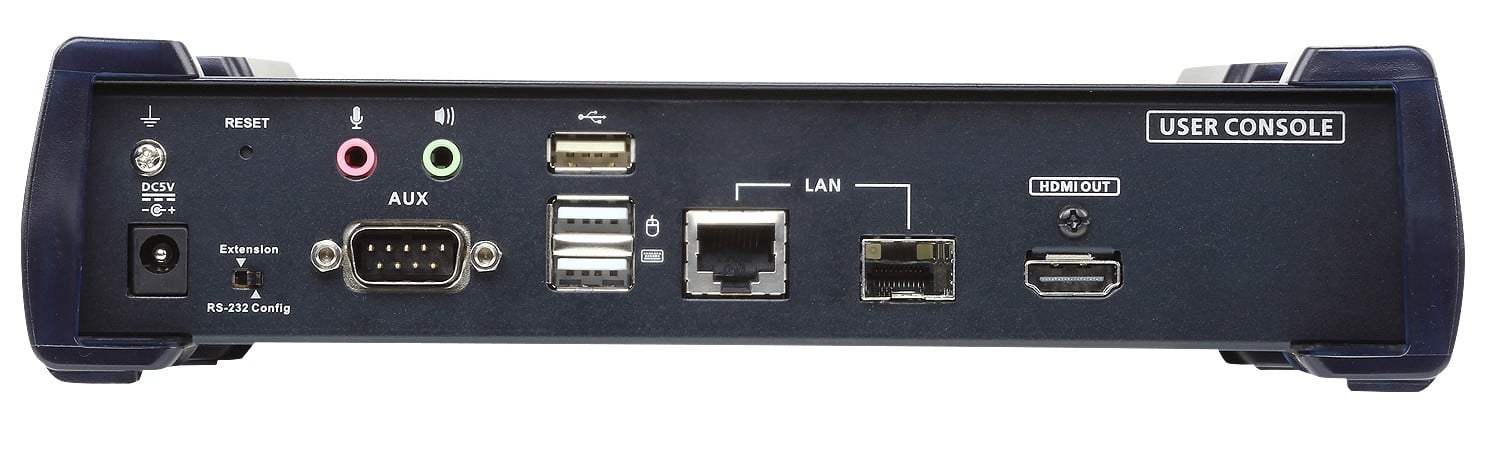Ricevitore KVM over IP a schermo singolo 4K HDMI con PoE, KE8952R ATEN - immagine 3