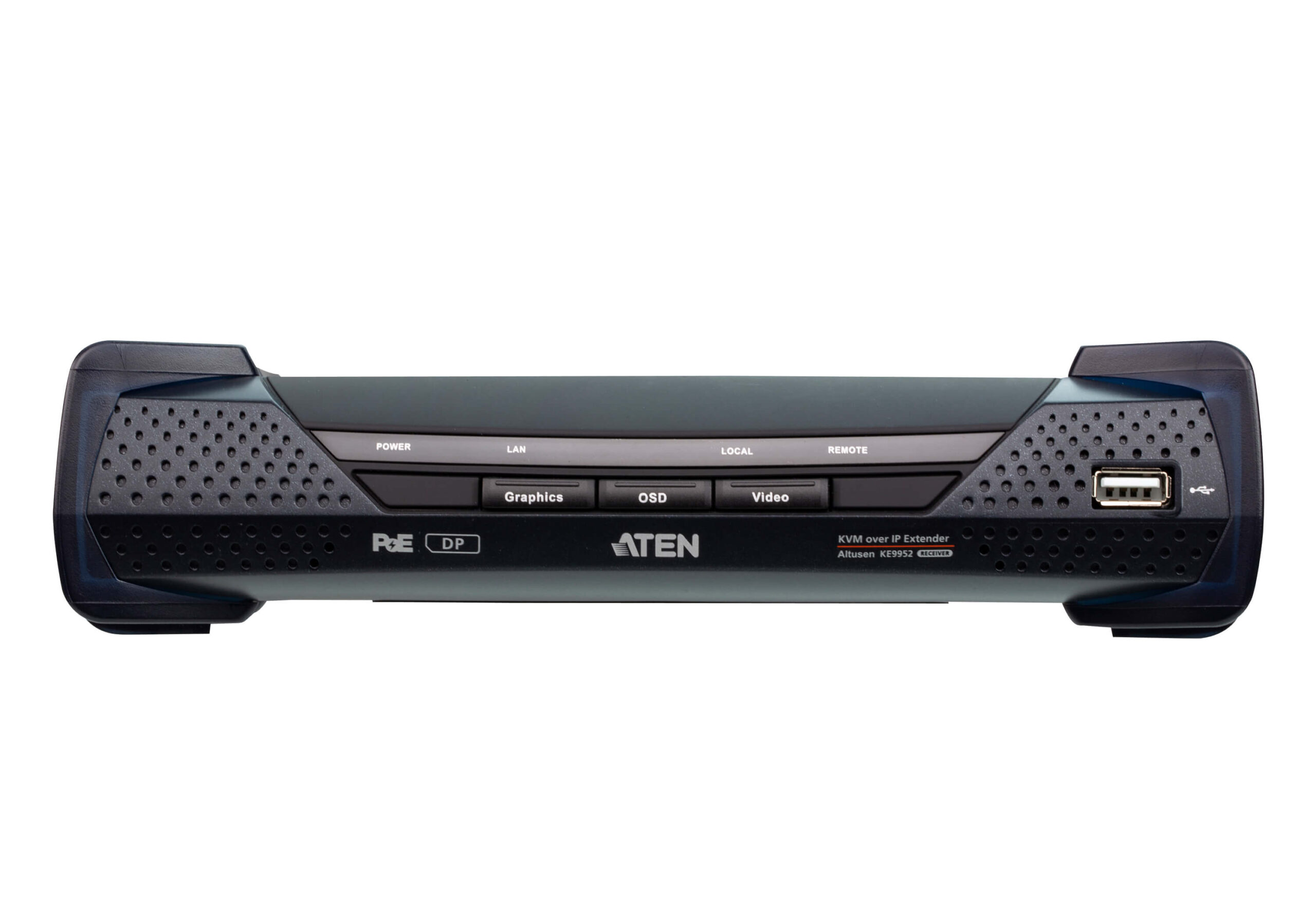 Ricevitore KVM over IP 4K DisplayPort Display Singolo PoE, KE9952R ATEN - immagine 3