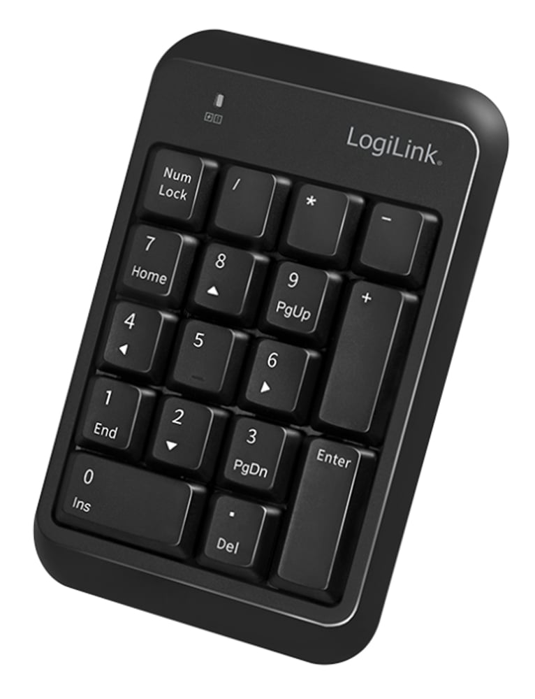 Tastierino Numerico Bluetooth V5.1 Nero LOGILINK - immagine 2