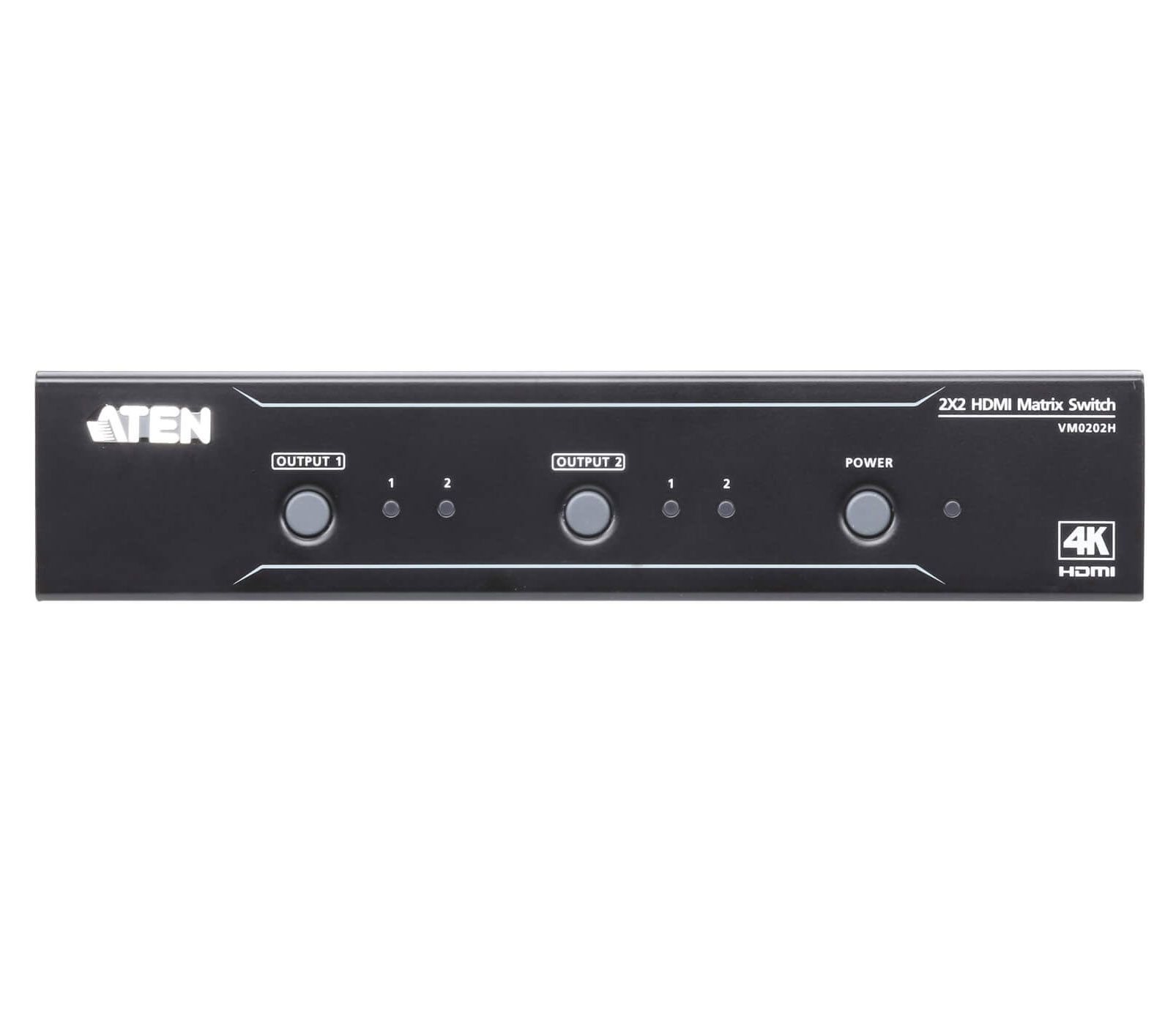 Switch Matrix 2x2 HDMI 4K con Telecomando IR, VM0202H ATEN - immagine 3