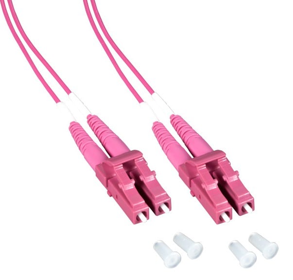 Cavo Fibra Ottica Multimodale OM4 LC/LC 50/125 3 m TECHLY PROFESSIONAL - immagine 3