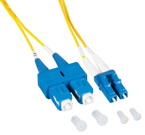 Cavo Fibra Ottica Monomodale OS2 SC/LC 9/125 0,5 m TECHLY PROFESSIONAL - immagine 3
