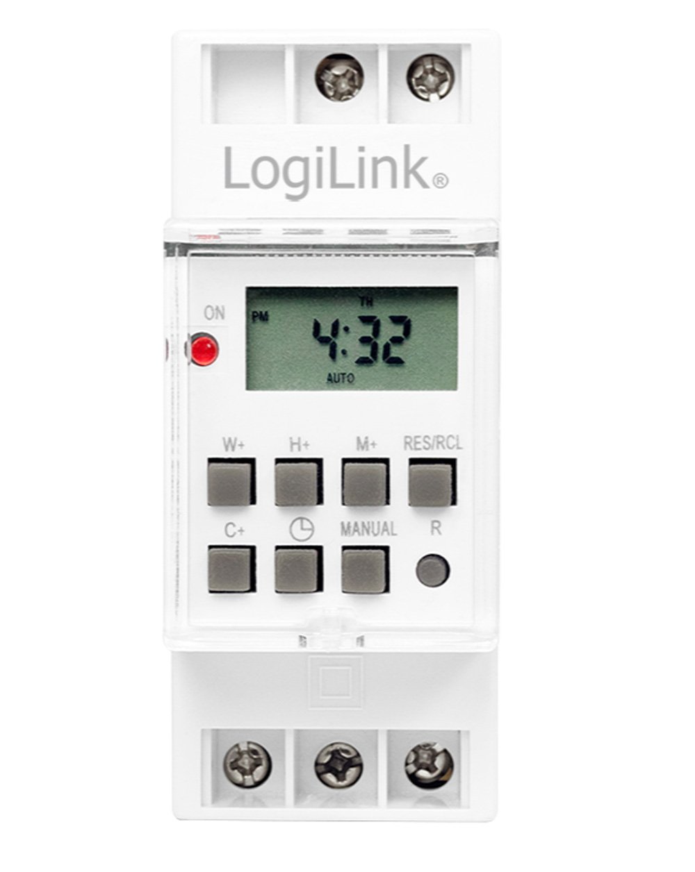 Timer Digitale per Montaggio su Guida DIN LOGILINK - immagine 3