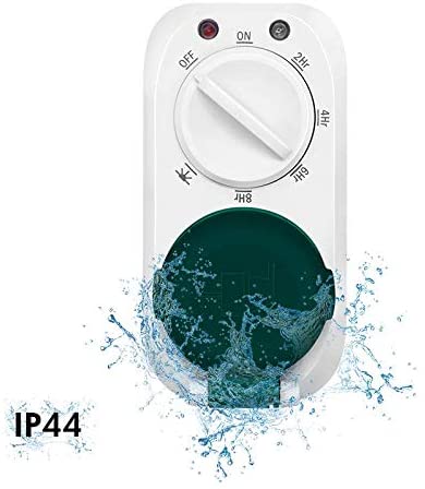 Timer Sensore Crepuscolare 7 Diverse Impostazioni IP44 Esterno Interno LOGILINK - immagine 3