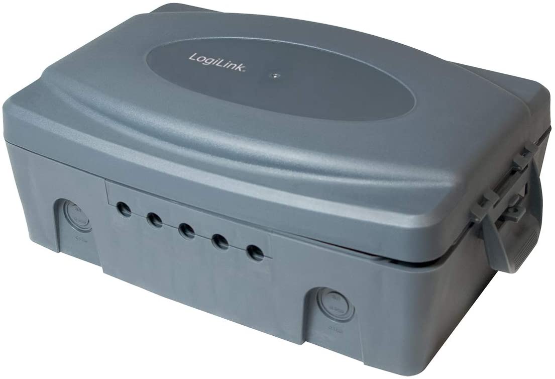 Scatola Elettrica IP54 Cable Organizer Organizzatore Cavi Grigio LOGILINK - immagine 3