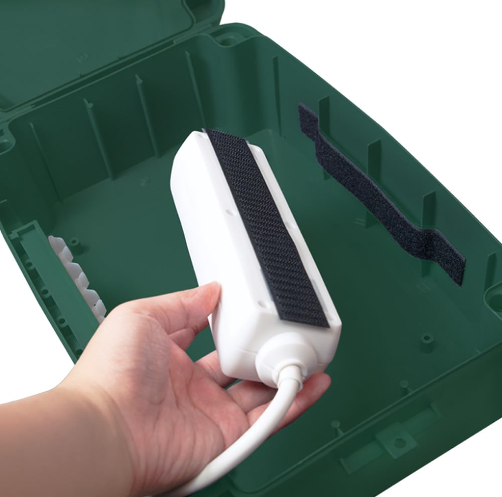 Scatola Elettrica IP54 Cable Organizer Organizzatore Cavi Verde LOGILINK - immagine 4