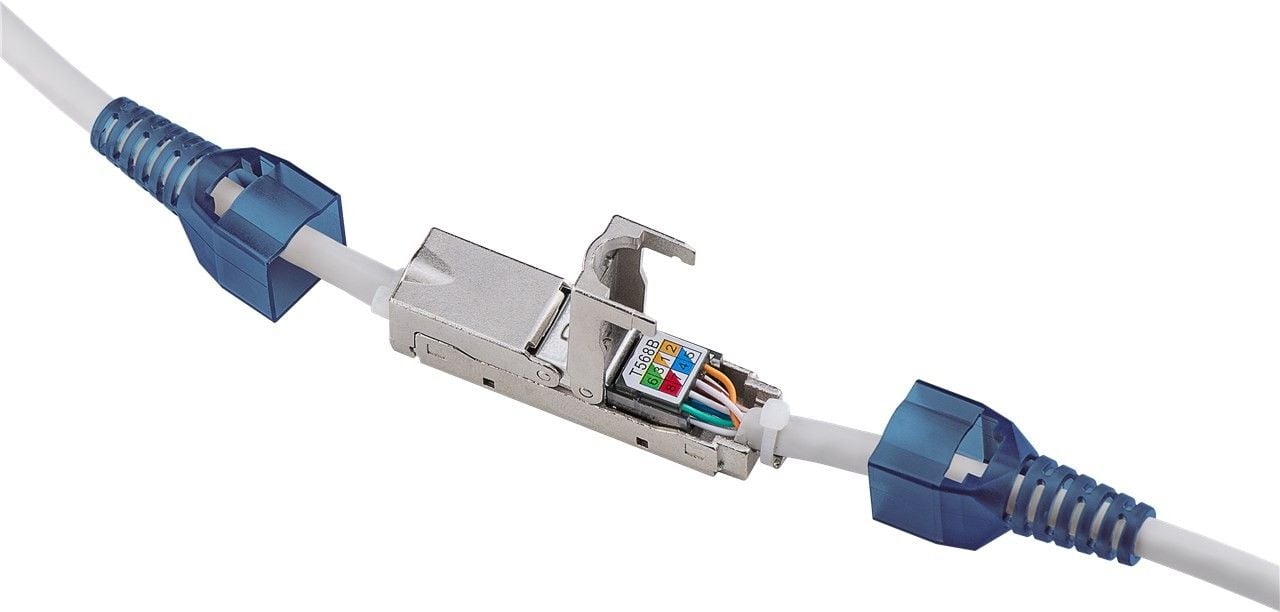 Accoppiatore Inline Toolless Schermato Cat.6A TECHLY PROFESSIONAL - immagine 3