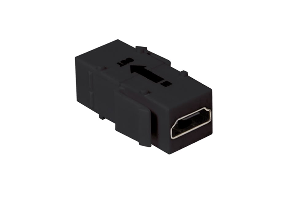Accoppiatore Keystone HDMI™ con Ripetitore Nero LOGILINK - immagine 2