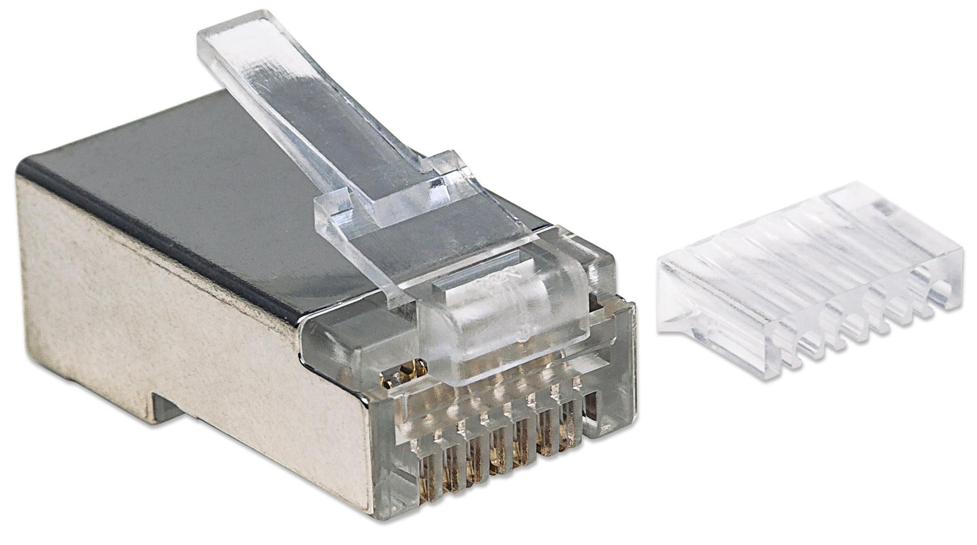 Set da 90 Plug Modulari Pro Line RJ45 Cat.6 UTP INTELLINET - immagine 3